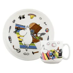 Arabia アラビア ムーミン チルドレンセット ムーミン 64-1180-100340-6