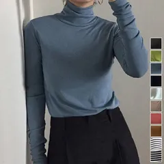 レディース ヒートテック タートルネック Tシャツ 無地 20年秋新作 20年秋新作 トップス カジュアル インナー 体型カバー 春秋冬 おしゃれ#minat28474