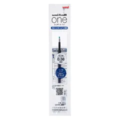 （まとめ買い）三菱鉛筆 ユニボールワン替芯 0.38mm ブルーブラック UMR38S.64 【10本セット】