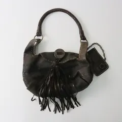 HENRY BEGUELIN エンリーベグリン オミノ刺繍 フリンジ レザー ワンショルダー バッグ/鞄 BAG かばん【2400011414151】のサムネイル