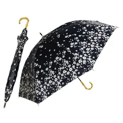 hiino kano 傘 レディース 日傘 uvカット 遮光 長傘 日傘兼用雨傘 レディース 超軽量 約250g バンブーハンドル 母の日のプレゼント 敬老の日 ギフト 誕生日プレゼント おしゃれ 晴雨兼用傘 超撥水 遮光遮熱 8本骨 親骨50cm (ホワ 1
