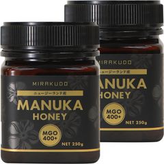 マヌカハニー MGO400+ 500g （250g×2個） ニュージーランド産 はちみつ manuka honey 味楽堂