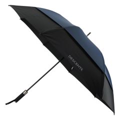 デサント ゴルフ 傘 晴雨兼用 雨傘 日傘 メンズ [デサントゴルフ] DOAXJX00 エアロストリームアンブレラ DESCENTE リフレクター機能 撥水 UVカット ネイビー×ブラック
