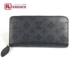 LOUIS VUITTON ルイヴィトン 長財布 ジッピーウォレット M61867 モノグラムマヒナ ブラック
