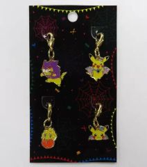 [Used] Miscellaneous Goods A. Collection Halloween Parade 2015 Metal Charm Set (Set of 4) "Pokémon" Pokémon Center Limited