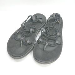 ◇ Teva テバ サンダル サイズ24 ブラック レディース E 【1407180063099】