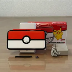 7-065【美品】Newニンテンドー2DS LL モンスターボールエディション