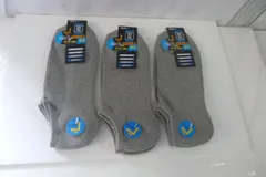 メンズ　スニーカーソックス　大寸（２７～２９ｃｍ）　3足が