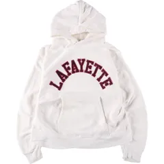 古着 90年代 mvp リバースウィーブタイプ カレッジ スウェットプルオーバーパーカー USA製 レディースXL相当 ヴィンテージ/eaa526777