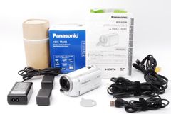 Panasonic パナソニック デジタルハイビジョンビデオカメラ TM45 内蔵メモリー32GB クリアホワイト HDC-TM45-W  #584