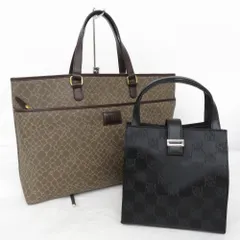 NINA RICCI ニナリッチ ハンドバッグ ジラフ柄 A4収納可 / ミニハンドバック 黒 2点セット