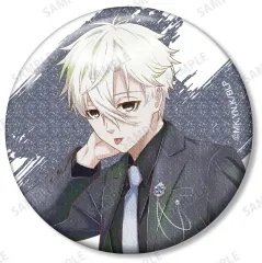 【中古】バッジ・ビンズ 凪誠士郎B 「ブルーロック 描き下ろし スーツモデルver. Ani-Art aqua label トレーディンググリッター缶バッジ」