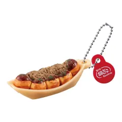【中古】キーホルダー ぜったいうまい!! たこ焼 「築地銀だこ ミニチュアチャームコレクション3」