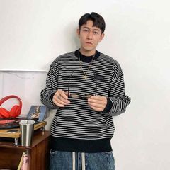 コムドットゆうた着用 HUF ボーダースウェット Lサイズ 完売品 - メルカリ