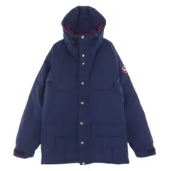 Eddie Bauer エディー・バウアー ダウンジャケット クレセントダウンワークス別注 モンターニュ ダウンジャケット ネイビー系 M【中古】のサムネイル