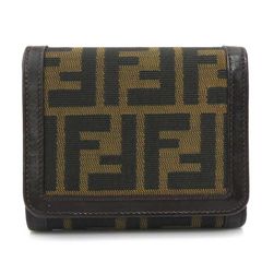 フェンディ FENDI  三つ折り財布 ズッカ