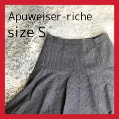 Apuweiser-riche    アプワイザー・リッシェ　レディース　スカート　グレー　S