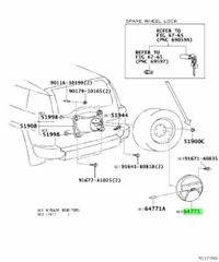 FJクルーザー トヨタ純正 バックモニターシステム 08634-35011 - メルカリ