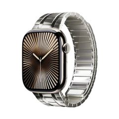 アップルウォッチバンド（Apple Watchバンド）デュアルラインマグネットバンド【チタンシルバー】38mm/40mm/41mm/42mm/44mm/45mm/46mm/49mm対応 [BELTIES]