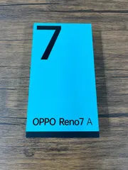 中古】OPPO Reno7A スターリーブラック Y!mobile版 A201OP - メルカリ