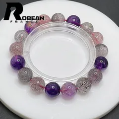 レア EU製 定価8万円☆ROBEAN・スーパーセブン☆パワーストーン 