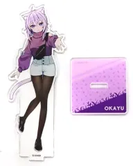 【中古】アクリルスタンド・アクリルパネル 猫又おかゆ アクリルスタンド(等身イラストver.) 「バーチャルYoutuber ホロライブ×東武動物公園」