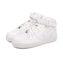 NIKE WMNS AIR FORCE 1 MID '07 WHITE/WHITE US7-24.0cm
