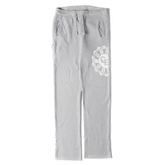 GOOD ENOUGH グッドイナフ パンツ サイズ:L カレッジロゴ リバースウィーブ スウェット パンツ グレー ボトムス ズボン ストリート ブランド カジュアル シンプル リラックスのサムネイル