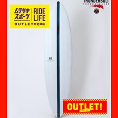 【ムラスポOUTLET公式】新品　未使用　Thunderbolt サンダーボルト MID6 ミッド6　ジオンカーボン　7’0　サーフボード ミッドレングス ファンボード　訳あり　ムラサキスポーツ OUTLET アウトレット