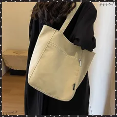 キャンバストートバッグ 韓国肩掛けバッグシンプル 手提げかばん 大容量 カジュアルバッグ A4サイズ 通学通勤かばん おしゃれ 軽量 大きめマザーズバッグ 無地大きめママバッグ 帆布レジャー旅行鞄 手提げバッグ 大人