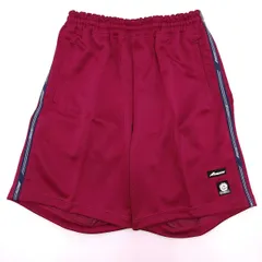 【未使用】ミズノ ATHLETE ショートパンツ 短パン 体操服 ハーフパンツ L エンジ 82PH-1163 ユニセックス MIZUNO