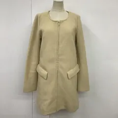 rienda リエンダ コート 1109A830-0700 ノーカラーZIPコート
