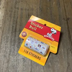 デッドストック SNOOPY スヌーピー ロールステッカー 110ステッカーのサムネイル