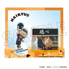 【新品・公式】ハイキュー!! 場面写付きアクリルスタンド／田中龍之介 公式グッズ colleize コレイズ