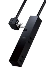 エレコム 電源タップ 見せるインテリア roo't(ルオット) 4個口 1.5m ブラック AVT-D3-2415BK