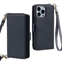 新品 iPhone 12 Pro Max ケース 手帳型 多財布デザイン アイフォン12 プロ マックス カバー 手帳 専属ストラップ iPhone12 プロ マックス スマホケース サイドマグネット スタンド機能付き アイフォン12 Pro Max 手帳型ケ