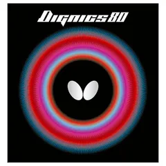 ＜ネコポス発送＞ バタフライ（Butterfly）　06050  006　卓球　ラバー　ディグニクス80 ハイテンション裏ラバー レッド  24FW