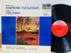 LP 幻想交響曲 フィンランディア オッテルロー指揮 ハーグ・フィルハーモニック管弦楽団 レコード SFON-10522 L24