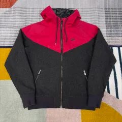 Nike(ナイキ） オールドスクール バイカラー フードジャケット L （ nu13 ジップアップ