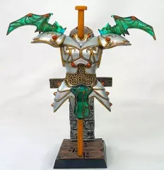 ドラゴンクエスト3Dプリントフィギュア ロトの装備 ロトの剣 伝説の鎧 鳥山明 ドラゴンクエスト3Dプリントフィギュア ロトの装備 ロトの剣