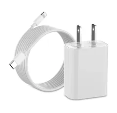 ★iphone 充電器 20W PD TypeC Lightning ケーブル (2ｍ）PSE認証済み 充電器 + ケーブル セット USB-C 急速充電器 スマホ充電器