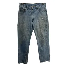 Levi's 550 デニムパンツ W34 アイスブルー リーバイス ジップアップ カジュアル アメカジ ジーンズ 古着卸 アメリカ仕入 2507-179
