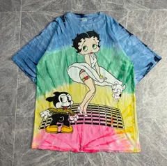 80s〜90s BETTY BOOP タイダイ Tシャツ - メルカリ