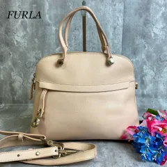 2024年最新】フルラ FURLA ショルダーバッグ ベージュ レディース