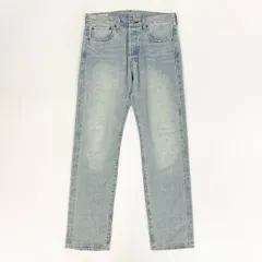 26i30 《美品》LEVI'S PREMIUM リーバイス プレミアム セルビッジデニム ジーンズ パンツ 赤耳 ボタンフライ  501 005013398 W31 L32 ライトインディゴ メンズo07t