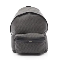 サンローラン SAINT LAURENT リュックサック バックパック シティ 393512 ブラック/ブラウン PVCコーティングキャンバス レザー トワル・モノグラム バックパックのサムネイル