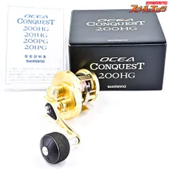 値下げしました❗シマノオシアコンクエスト CT 200HG✨美品✨ シマノ オシア コンクエストCT 300PG RIGHT(右) 24年モデル