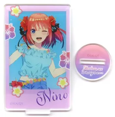 【中古】アクリルスタンド・アクリルパネル 中野二乃 チェキ風アクリルスタンド ＜梅雨のうたたね、夢見る夏＞ 「五等分の花嫁∽ ～梅雨のうたたね、夢見る夏～ in アトレ秋葉原」