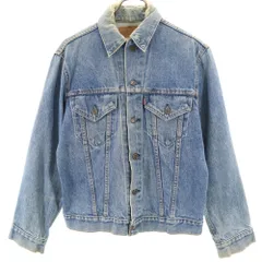 リーバイス 70s 80s USA製 ヴィンテージ 長袖 デニムジャケット 38 Levi's ジージャン メンズ