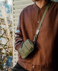 PRO CLUB TECH NECK POUCH【KHAKI/NAVY/OLIVE】 (プロクラブ 通販 カバン バッグ 鞄 ネックポーチ サコッシュ デイリーバッグ ロゴ ヒップホップ HIP HOP B系)